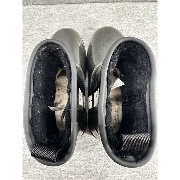 UGG 1113190 - Classic Black Shearling-Lined Waterproof Mini Pull-On Ankle Boot 7 - Picture 9 of 12